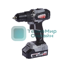 Дрель-шуруповерт аккумуляторная ИНТЕРСКОЛ ДА-13/18ВК, Аккумуляторный, 18В, Без АКБ и ЗУ, Кейс