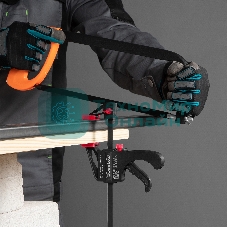 Струбцина универсальная Matrix, быстрозажимная, F-образная, 200 х 315 х 45 мм, пластиковый корпус