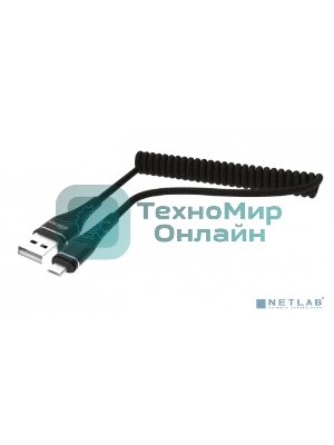 Кабель RITMIX RCC-414 Black Spring черный