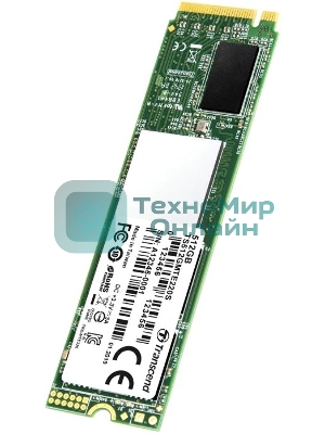 Накопитель SSD 512GB Transcend MTE220S, 3D TLC NAND, M.2, PCI-E 4x [ R/W - 2800/3500 MB/s]