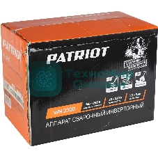 Сварочный аппарат Patriot WM230D инвертор ММА 10.7кВт