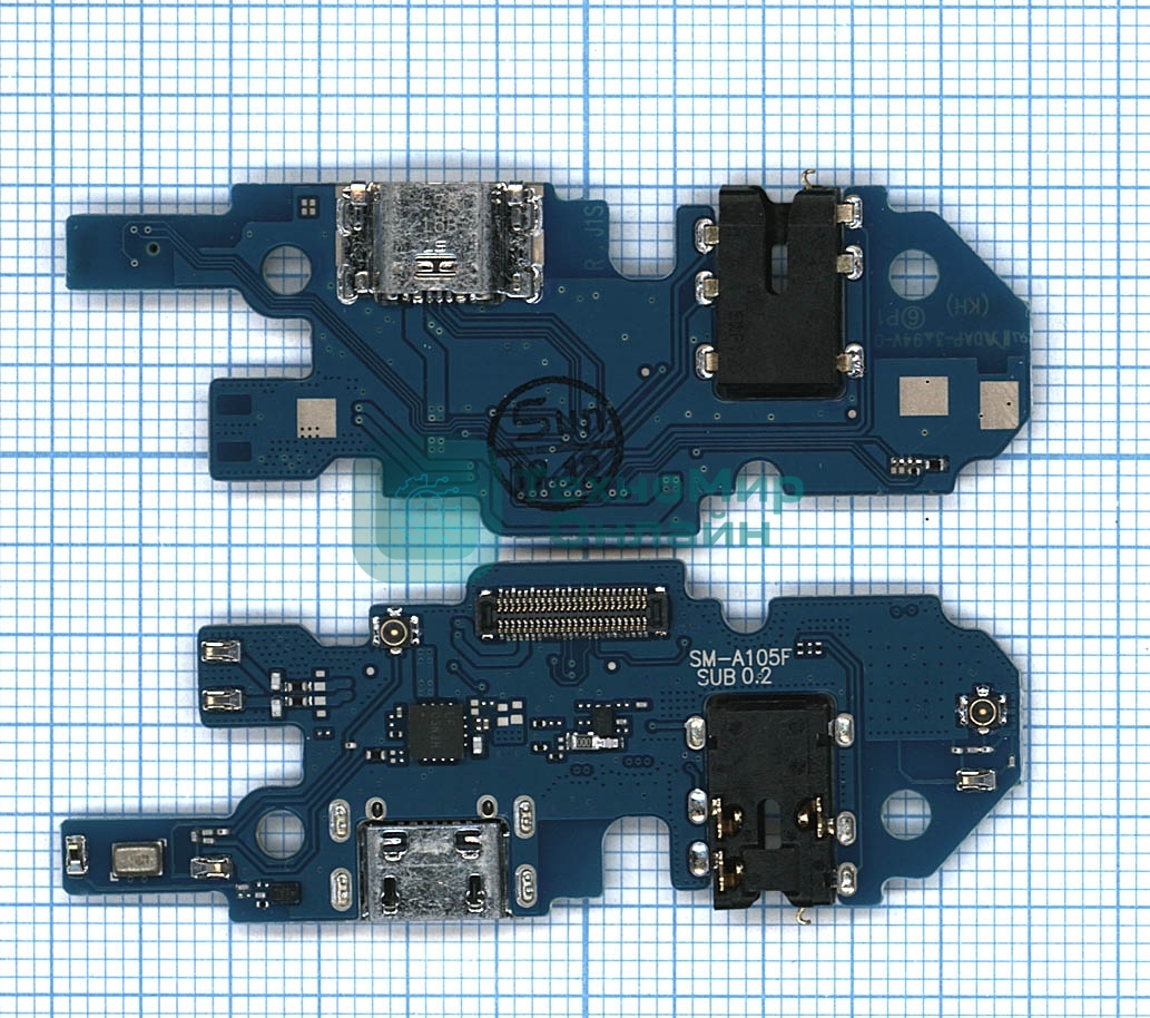 Шлейф разъема питания для Samsung Galaxy A10 A105F