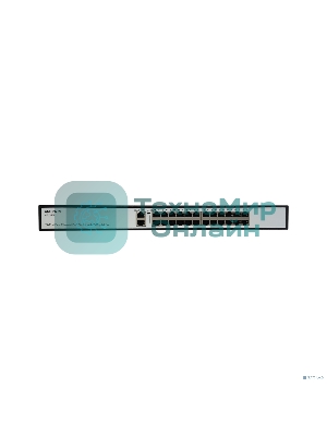 Коммутатор неуправляемый PoE ORIGO OS1226P/285W/A1A 24x100Base-TX PoE+, 2x1000Base-T, PoE-бюджет 285 Вт, корпус металл