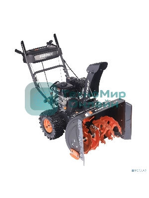 Снегоуборщик PATRIOT PS 707 E, Двигатель 7л.с до -25 °С; 212 сс; Стартер ручной/220V; LED-фара, Панель c увеличенным диапазоном скоростей 6 вперед/2 назад; Ширина ковша 610мм +100(26