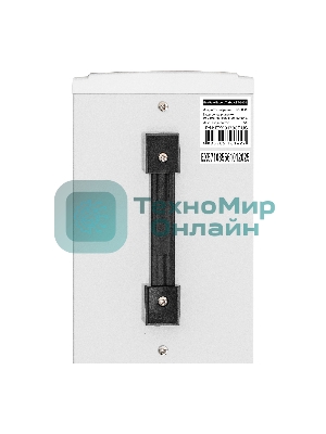 Стабилизатор напряжения ExeGate Expert Turbo AST-5000 (5000ВА, вход 80-260В, цветной дисплей, выход 220В±8%, КПД 98%, 5 уровней защиты, метал. корпус, 2*Schuko+клем.колодка, RTL)