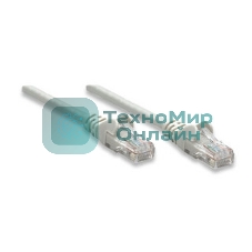 Патч-корд UTP cat.5e, 1.5м ExeGate серый