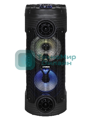 Минисистема Hyundai H-MC170 черный 80Вт/FM/USB/BT/SD/MMC