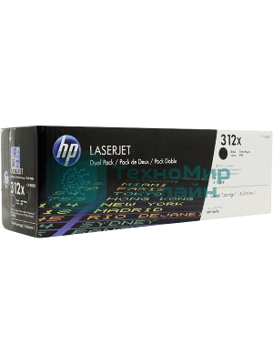 Тонер Картридж HP 312A CF380X черный для HP CLJ Pro M476 (4400 стр.)