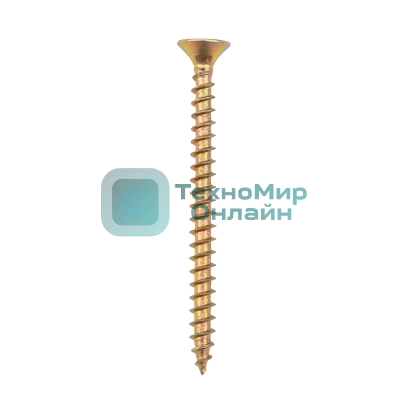 Саморез универсальный Kranz 5х60, желтый цинк, упаковка поставщика (4 800 шт.)