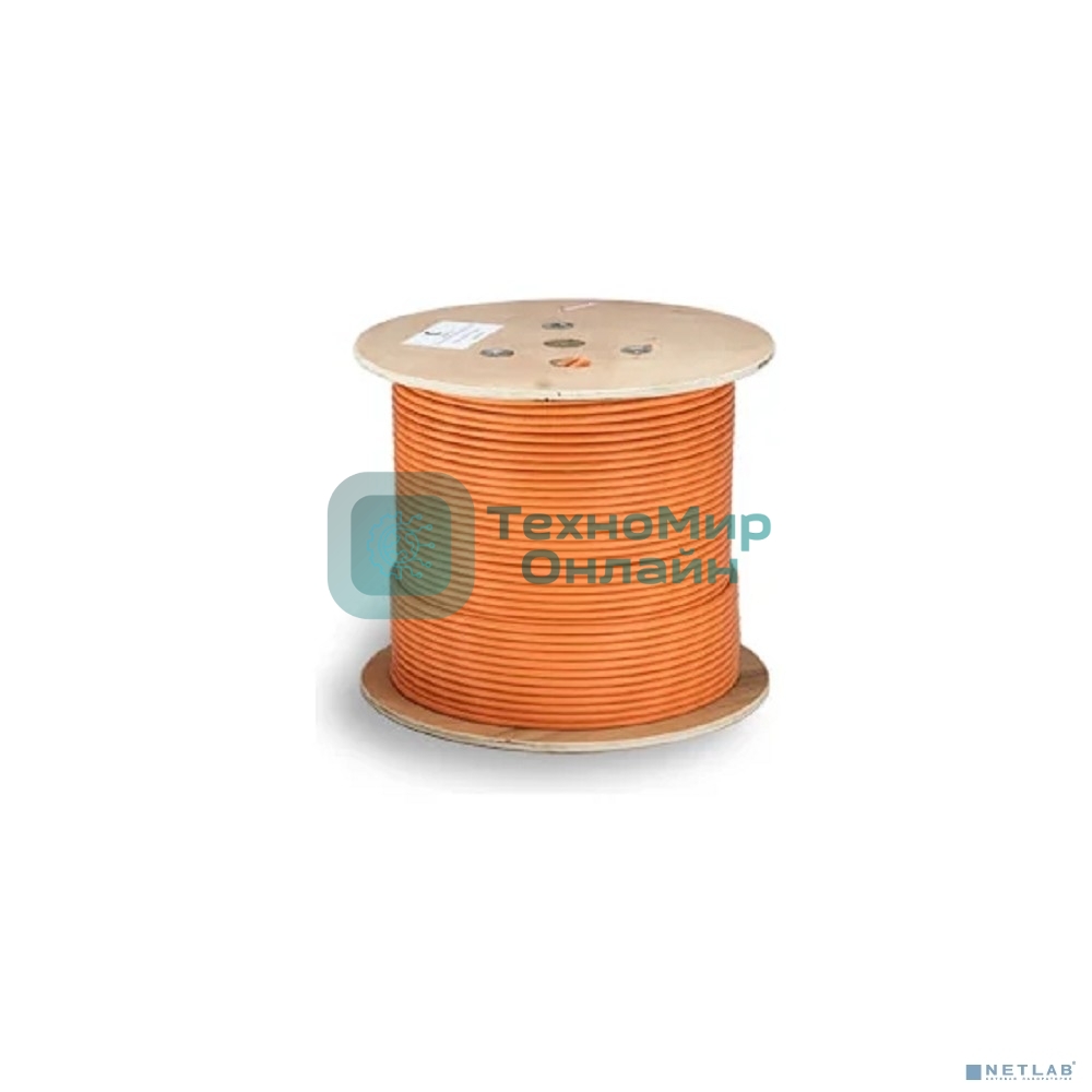 Кабель витая пара экранированная Cabeus SFTP-4P-Cat.6-SOLID-LSZH SFTP (SF/UTP), категория 6, 4 пары 0,57мм (23 AWG), одножильный (305 м)