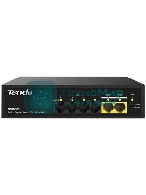 Коммутатор Tenda SG106PC 6PORT 10/100/1000M