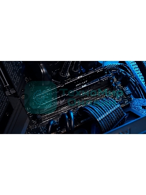 Оперативная память Kingston Fury Beast, DDR5, 32Gb (2x16GB), 6000MHz, CL30, DIMM, с радиатором, черный