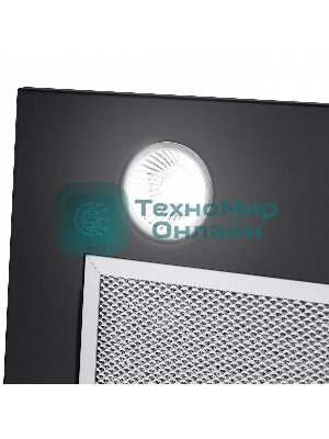 Вытяжка встраиваемая Maunfeld Crosby Singl 60 черный, 60 см, 850 куб. м/ч, 48 дБ