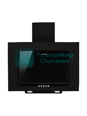 Вытяжка наклонная Maunfeld Tower C 60 черный, 60 см, 650 куб. м/ч, 51 дБ