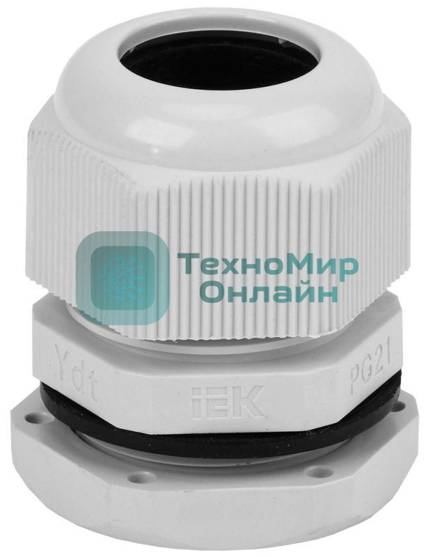 Сальник IEK YSA20-18-21-54-K41 PG 21 диаметр проводника 15-18мм IP54 IEK