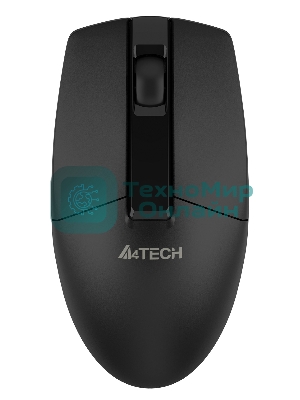Мышь беспроводная A4Tech G3-330NS черный, 1200 dpi, радиоканал, USB, кнопки - 3