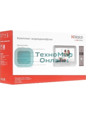 Видеодомофон Hikvision DS-D100KF белый