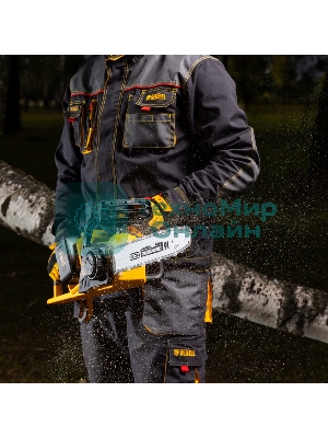 Цепная пила аккумуляторная бесщет. Denzel RCS400-36, Li-ion, 36 В, 4 А·ч, шина 400 мм/58610