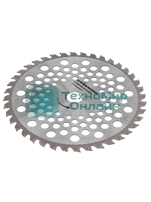 Нож для триммера 230х25,4, 40 зубьев Kronwerk