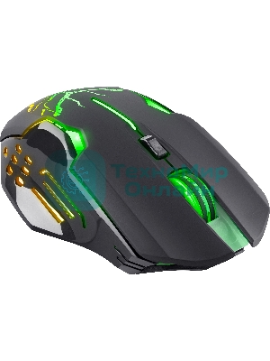 Мышь беспроводная Defender Katana GM-511 черный, 3200 dpi, радиоканал, USB, кнопки - 6