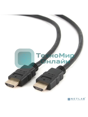 Кабель Filum HDMI 10 м., ver.2.0b, медь, черный,разъемы: HDMI A male-HDMI A male, пакет. FL-C-HM-HM-10M (894143)