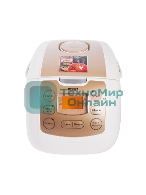 Мультиварка Mystery MCM-1019 5л 850Вт белый