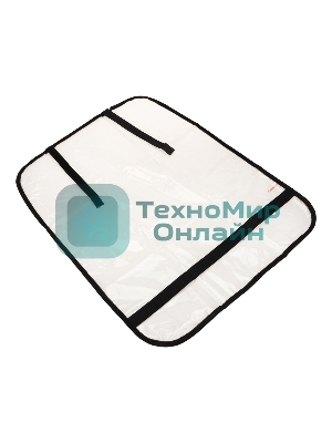 Накидка защитная Rexant на спинку переднего сиденья (60х50 см) ПВХ, прозрачная