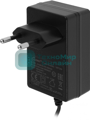 Сетевой адаптер MikroTik 18POW 24V 0.8A power supply