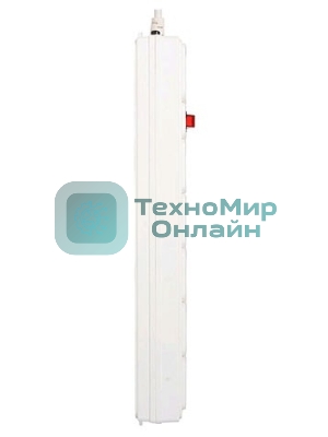 Сетевой фильтр Powercube SPG-B-6-WHITE 1.9 м, 5 розеток, белый, коробка