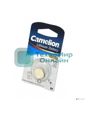 Батарейка литиевая Camelion CR1620 BL-1 (CR1620-BP1, 3V)