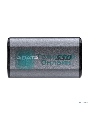 Внешний SSD ADATA Elite SE880, 500 Gb, USB 3.2 Gen 2x2 Type-C, R/W 2000/2000, серый