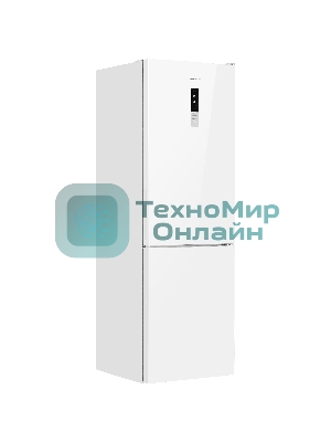 Холодильник Maunfeld MFF185NFW10 белый двухкамерный инвертор 240/100л морозилка снизу, No Frost