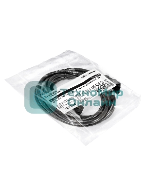 Кабель питания (UPS) ExeGate Special EC20-3S (IEC 320 C19->C20, 3*1.5мм2, CCA, черный, 3м)