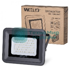 Светодиодный прожектор WOLTA WFL-30W/06 5500K, 30 W SMD, IP 65,цвет серый,слим