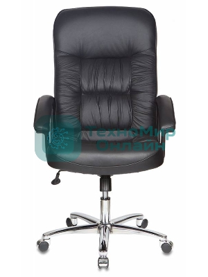 Кресло Бюрократ T-9908AXSN-AB черный, кожа