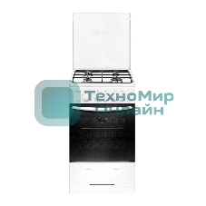 Плита газовая Gefest ПГ 3200-06 К33 белый, конфорок 4 шт, духовка 42 л, 50 см x 85 см x 57 см