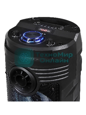 Минисистема Hyundai H-MC170 черный 80Вт/FM/USB/BT/SD/MMC