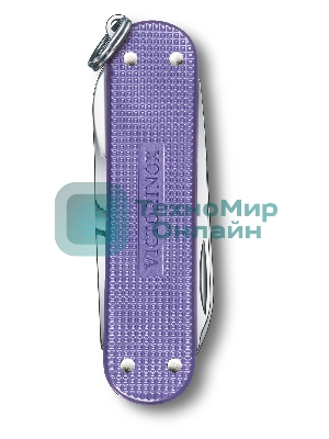 Нож перочинный Victorinox Classic Electric Lavender (0.6221.223G) 58мм 7 функций карт.коробка