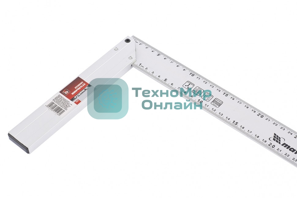 Угольник Matrix, 450 мм, алюминиевый, литой