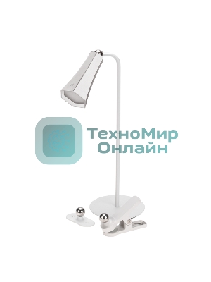 Светильник магнитный переносной Rexant с 3 креплениями, колокольчик, белый