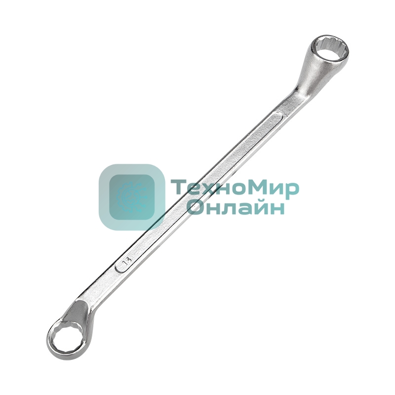 Ключ накидной коленчатый Rexant 14х15 мм, хром