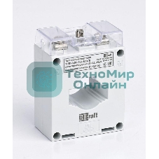 Трансформатор тока ТШП-0.66 0.5 150/5 5В.А D30мм SchE 50135DEK