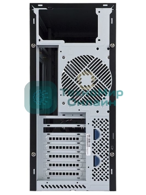 Компьютерный корпус Midi Tower InWin PE689 Black USB 3.0*2+A(HD)+fron fan 120мм*1+rear fan 120мм*1+ 2*2SATA+1*1SATA+Intrusion Switch/holes for SL20” ATX RACKMOUNT*(без блока питания)