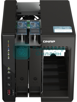 SMB QNAP TS-253E-8G NAS, 2-tray w/o HDD. 2xHDMI-port. 4-core Celeron J6412 2-2.6 GHz, 8Gb DDR, 2x2.5Gb LAN, 2 x M.2 2280 PCIe Gen 3 x2, 2x USB 3.2 Gen 2 (10Gbps) Port, 2x USB 2.0 port