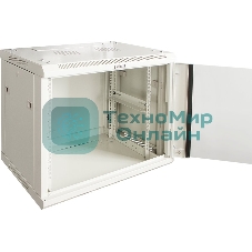 Шкаф настенный серии Pro, 12U 600x450, стеклянная дверь