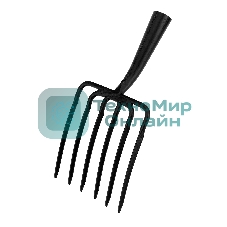 Вилы 6-х рогие, копальные, 195х220 мм, кованые, без черенка, АРТИ