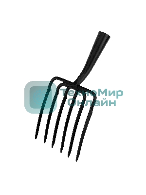 Вилы 6-х рогие, копальные, 195х220 мм, кованые, без черенка, АРТИ