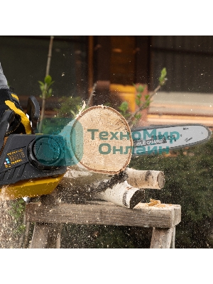 Цепная пила аккумуляторная бесщет. Denzel RCS400-36, Li-ion, 36 В, 4 А·ч, шина 400 мм/58610