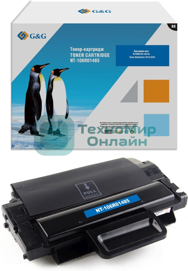 Картридж лазерный G&G GG-106R01485 черный (2000 стр.) для Xerox WorkCentre 3210/3220