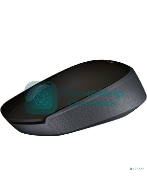 Мышь беспроводная Logitech M171 черный/серый, 1000 dpi, радиоканал, USB, кнопки - 3